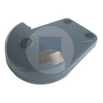 Portac sabot prestige en aluminium pour portail motoris finition: brut - cale: sans cale