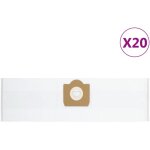 Sacs d'aspirateur pour k�rcher 6. 959 - 130. 0 20 pcs vidaxl