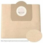 Sacs aspirateur pour karcher 6. 959 - 130. 0 wd3 wd3p mv3 sacs filtrants en papier de rechange pour aspirateur ...