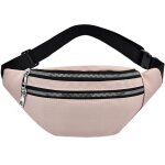 Sac banane sports oxford en tissu (rose)