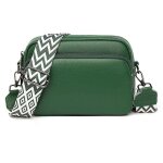 Sac bandouli�re petit sac � bandouli�re en cuir pour femme avec fermeture �clair