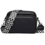 Sac bandouli�re petit sac � bandouli�re en cuir pour femme avec fermeture �clair