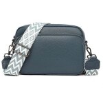 Sac bandouli�re petit sac � bandouli�re en cuir pour femme avec fermeture �clair