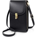 Sac � bandouli�re pour t�l�phone pour femme (noir)