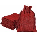 Sac � bijoux en toile de jute bijoux sac cordon sachet sachet, 20pcs banquet cadeau bijoux sac 7 9 cm ...