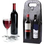 Sac de bouteille de vin rouge, sac de transport de sac de vin de 2 bouteilles, sac cadeau de champagne ...