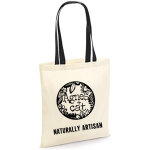 Sac en coton agns et chat 6oz - 35x30 cm - naturellement artisan - vendu par 1