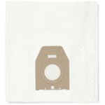 Sacs d'aspirateur synth�tiques, lot de 4, compatibles avec philips