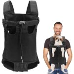 Sac � dos pour chien ajustable avec poche respirante ? id�al randonn�e, v�lo et voyages ? taille l noir ...