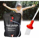 Sac de douche solaire, 20 l sac de douche camping, sac de douche extérieur, camp shower, douche portable ... Sac de douche solaire, 20 l sac de douche camping, sac de douche extérieur, camp shower, douche portable ...