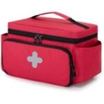 Sac familial de rangement pour medicament, organisateur de premiers secours pour trousses m�dicales d'urgence, ...