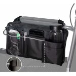 Sac pour fauteuil roulant avec poches - sac latral universel tanche pour accoudoir pour fauteuil roulant ...