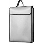 Sac ignifuge �tanche silicone liquide r�sistant mille deux cents degr�s pour documents importants protection ...