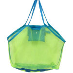 Sac de jouets plage en maille filet de rangement jouet pour le transport de jouets et de serviettes jouet ...