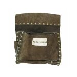 Sac � main de charpentier 3t cuir avec clous mass