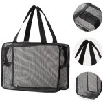 Sac � main pour maquillage, trousse de toilette, sac de douche pour le sport, trousse de bain portable ...