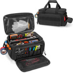 Sac � outils multipoches, pochette � outils robuste � large ouverture, organisateur d'outils multifonctionnel, ...