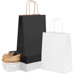 Sac papier kraft poignée, pochette cadeau, sac cadeau kraft, 40 pièces sac en papier, pochette kraft ... Sac papier kraft poignée, pochette cadeau, sac cadeau kraft, 40 pièces sac en papier, pochette kraft ...