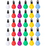 Sac de perles en plastique pour ampoules de nol, pendentifs pour dcorations de nol