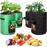 Sac de plantation geotextile , 4 sac plantation pomme de terre (2 pi�ces 10 gallons, 2 pi�ces 7 gallons), ...