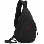 Sac de poitrine sacoche bandouli�re homme et femme sac port� �paule l�ger �tanche sling sport v�lo randonn�e ...