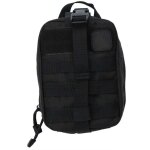 Sac de premiers secours tactiques d'ext�rieur pochette d'urgence pour escalade noir