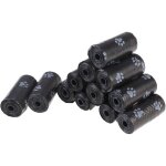 Sacs ramasse - crottes chien sacs à déjections biodégradables noir 12 rouleaux (180 sacs au total) - ... Sacs ramasse - crottes chien sacs à déjections biodégradables noir 12 rouleaux (180 sacs au total) - ...