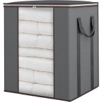 Sacs de rangement extra larges pour couvertures, 120 l, avec poignées renforcées, pour couettes, draps, ... Sacs de rangement extra larges pour couvertures, 120 l, avec poignées renforcées, pour couettes, draps, ...