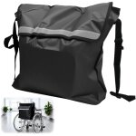 Sac de rangement pour fauteuil roulant, sac �tanche en tissu oxford avec bande r�fl�chissante, grand ...