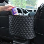 Sac de rangement multifonctionnel pour voiture, cuir pu de qualit� sup�rieure - organisateur de si�ge ...