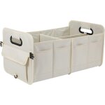 Sac de rangement polyvalent, 30 x 44 x 60 cm - 2 grands compartiments et inserts pour produits de nettoyage, ...