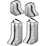 Sacs de rangement portables pour bottes hautes et courtes pour femmes, 2 paquets de hauteur + 2 paquets ...
