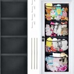 Sac de rangement suspendu pour animaux en peluche, 1 pi�ce, grand sac de rangement pour animaux en peluche, ...