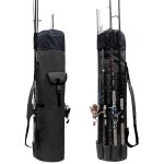 Sac de rangement en toile r�sistante pour cannes et moulinets de p�che, type valise de voyage - peut ...