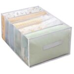 Sac de rangement pour v�tements blancs, organisateur d'armoire, bo�te de rangement, sac de rangement ...
