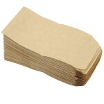 Sacs de stockage de graines, 100pcs sacs en papier kraft cors emballage sac de stockage style enveloppe ...