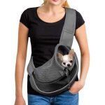 Sac de transport chien sac bandouli�re filet respirant pour chien et chat chiot �paule pour animaux de ...