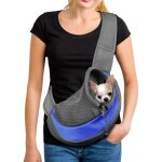 Sac de transport chien sac bandouli�re filet respirant pour chien et chat chiot �paule pour animaux de ...