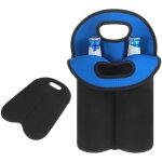 Sac � vin isotherme pour 2 bouteilles avec poign�e s�curis�e. porte - bouteilles en n�opr�ne r�utilisable, ...