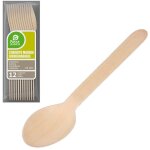Sachet 12 unites cuillere en bois 16cm best products green