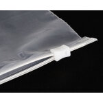 Sachet zip sans bande de marquage (l x l) 200 mm x 200 mm transparent poly�thyl�ne w488122