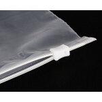 Sachet zip sans bande de marquage (l x l) 300 mm x 200 mm transparent poly�thyl�ne w488112