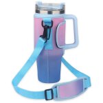 Sacoche pour bouteille d'eau de 1, 2 l (40 oz) avec poign�e, pochette porte - bouteille avec bandouli�re ...