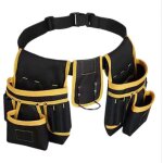 Sacoche ceinture porte outils, ceinture utilitaire, poches r�glables, sacoche de travail amovible, tablier ...