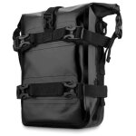 Sacoche lat�rale �tanche pour guidon / pare - chocs de moto, en pvc noir ?