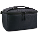 Sacoche photo rembourr�e et pliable, compatible avec les appareils photo reflex num�riques sony, canon, ...