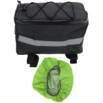 Sacoche de porte - bagages arri�re v�lo imperm�able r�fl�chissante grande capacit� 8l avec housse de ...