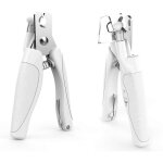 Safer pet nail clipper: fully adjustable pet nail clipper for dogs and cats: cuts only the amount of ...