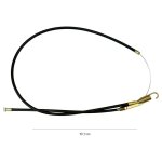 C�ble d'embrayage pour motobineuse et motoculteur