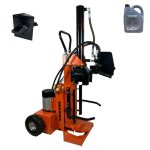 Sakawa - fendeuse lectrique verticale as15te + huile hydraulique + cross